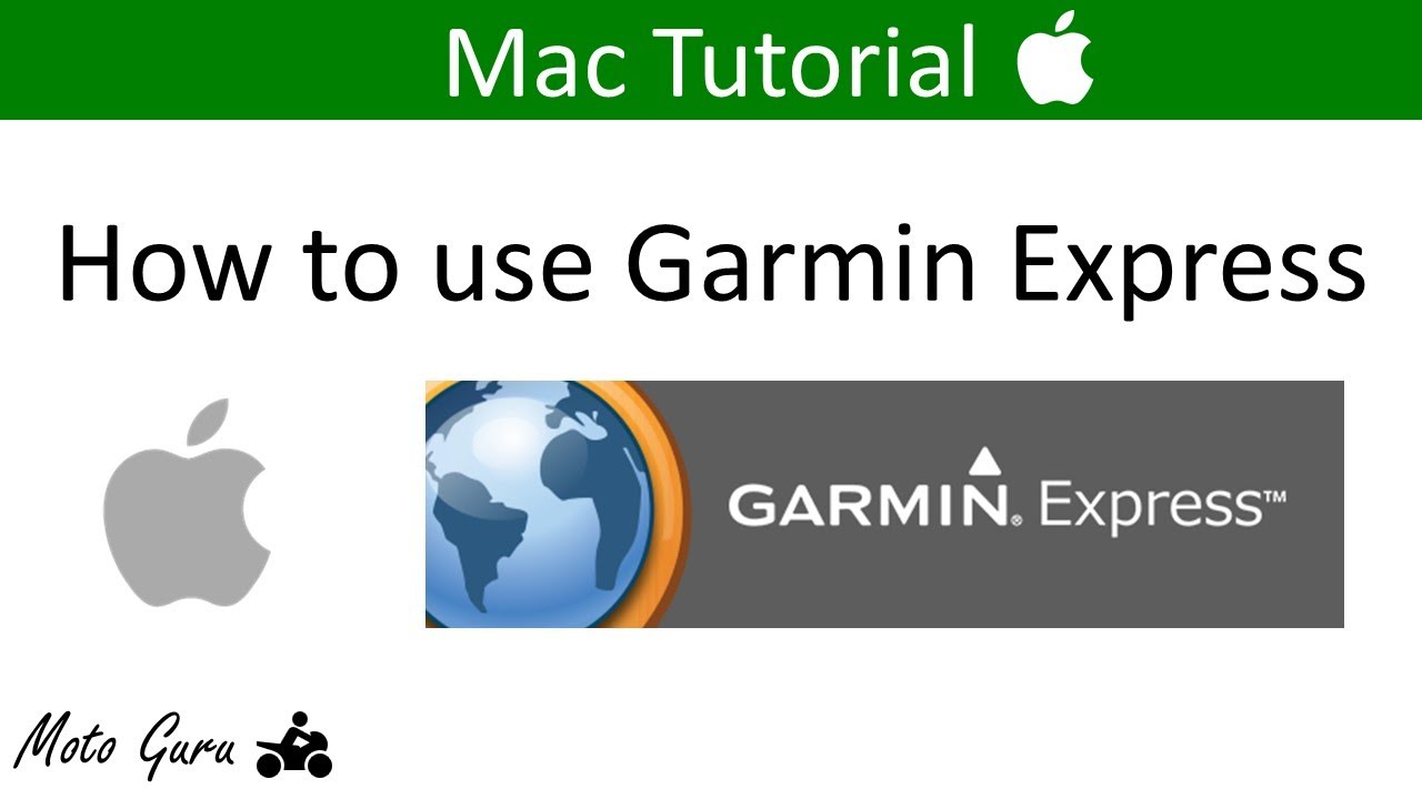 Garmin express download for mac